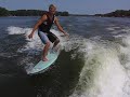 Jonne wakesurfing