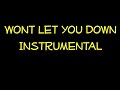 Chamillionaire - Wont Let You Down Instrumental w/ lyrics