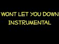 Chamillionaire - Wont Let You Down Instrumental w/ lyrics