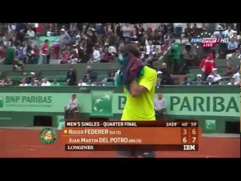 Roger Federer yells ‘shut up’ to French Open fans (video)