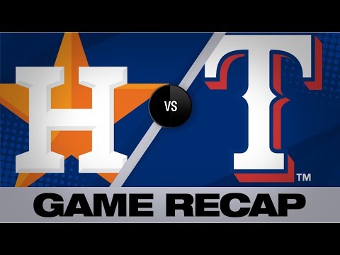 Video: Santana's walk-off single lifts Rangers past Astros | Astros-Rangers Game Highlights 7/12/19