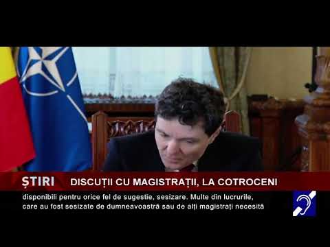 Discuții cu magistrații, la Cotroceni
