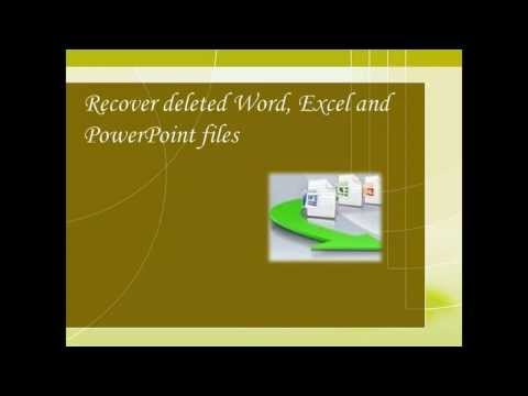 how to recover edited excel file