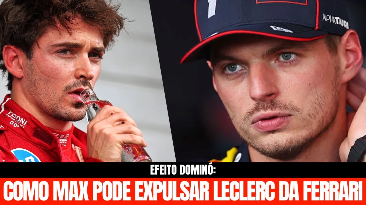 O futuro de Charles Leclerc na Ferrari depende da decisão de Max Verstappen