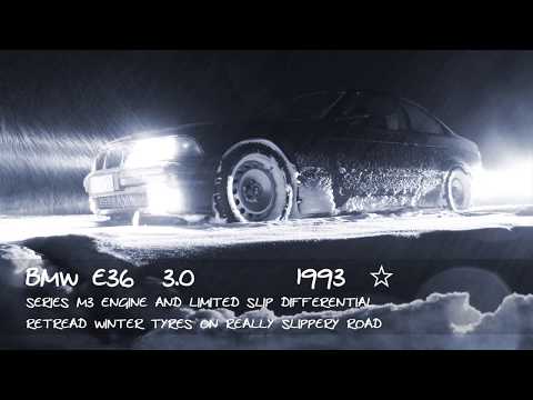 how to drive a bmw in the snow
