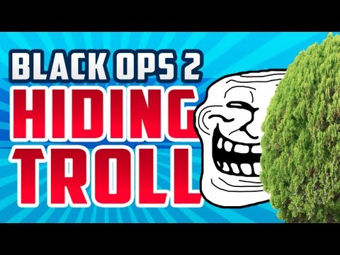 BO2: HIDING TROLL WITH HIDDEN MASTERS!