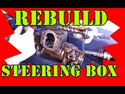 how to rebuild steering rack