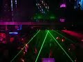 Laser club show: Green laser pointers and blue laser pointer