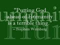 steven weinbergs athiesm