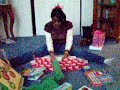 Shatoria Opening Gifts for Christmas
