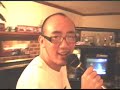 Charlie singing karaoke