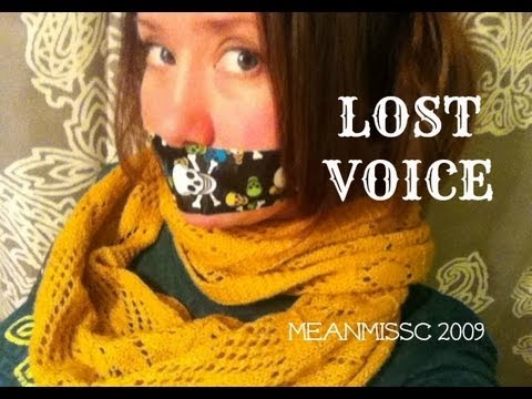 how to help lost voice