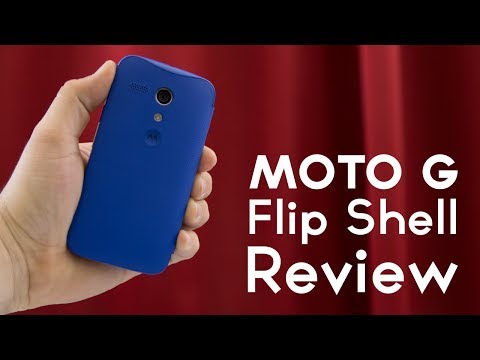 how to fit moto g flip cover