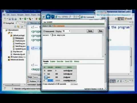 how to perform update operation in hibernate