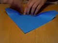 How to make an origami candy cane