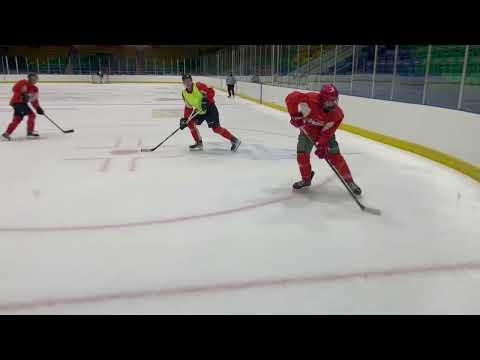 Andrew Warne attends Prince Albert Raiders WHL Camp September 2022