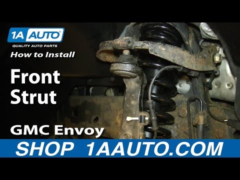 How To Install Replace Front Strut 2002-09 GMC Envoy Buick Raineer