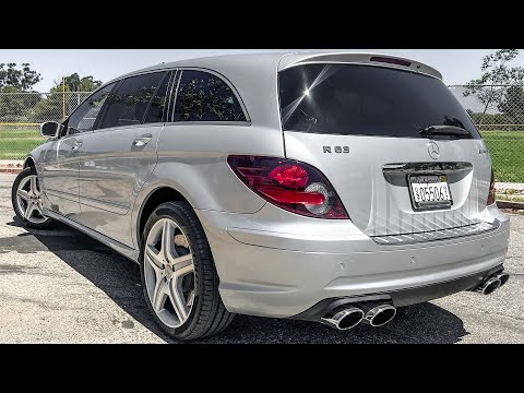 CRAZY Mercedes R63 AMG! +SOUND! Brutal V8 Family Car! Interior Exterior Walkaround