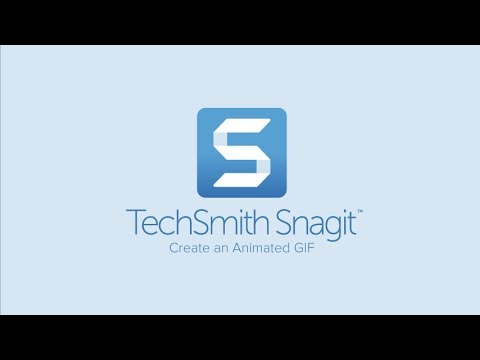 Snagit 2019: Create an Animated GIF