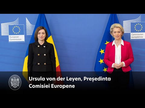President Maia Sandu discussed with Ursula von der Leyen, President of the European Commission