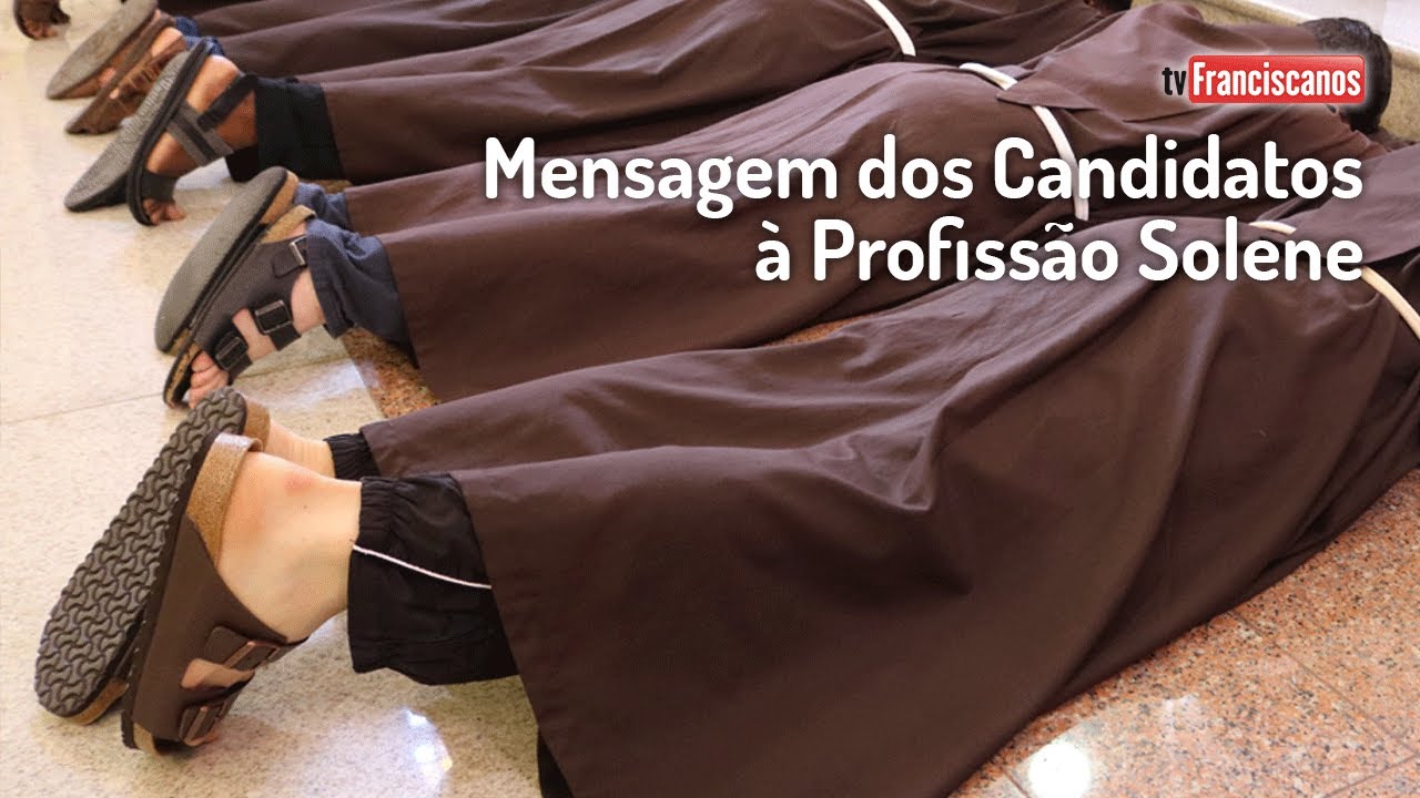 [Live Vocacional | Mensagem dos candidatos à Profissão Solene]