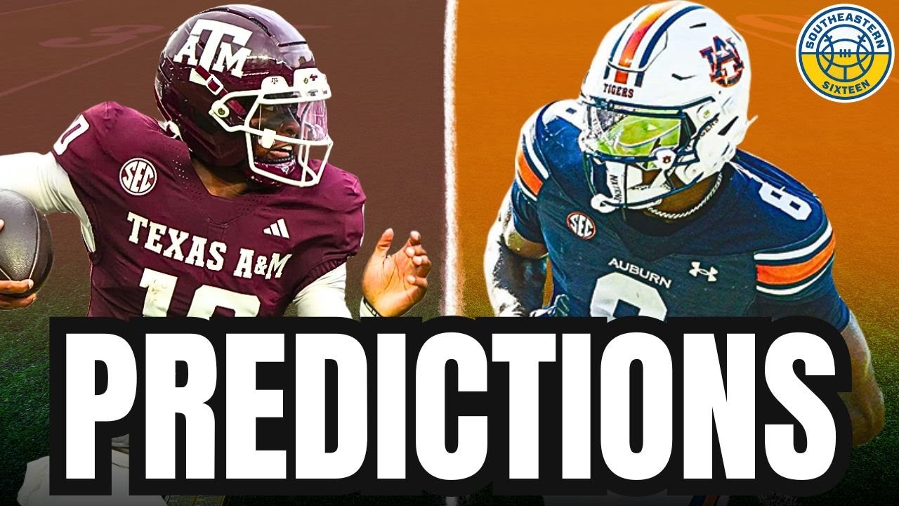 Texas A&M vs. Auburn PREDICTIONS | 2025 College Football Predictions | SEC Week 5