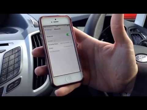 how to sync iphone to ford c max