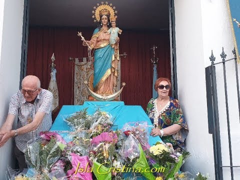 Ofrenda de Flores a Mª Auxiliadora, Pozo del Camino 2019