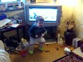Tom Dancing to Crusha advert on TV