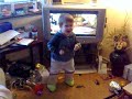 Tom Dancing to Crusha advert on TV