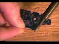 Soldering the power board for the PSP Trigger Mod Video 1
