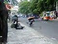 Monkey Riding Mini Bike