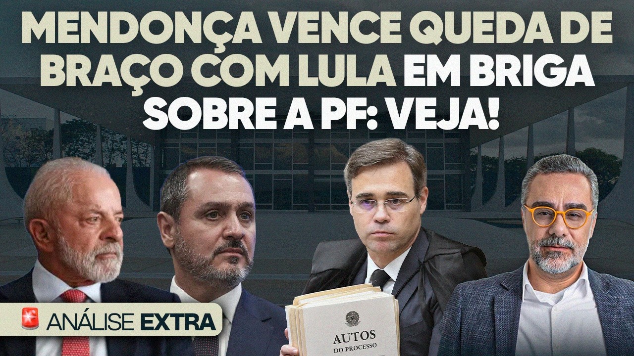 🚨 Mendonça Derrota Lula e Aumenta Poder Sobre a PF: Veja!
