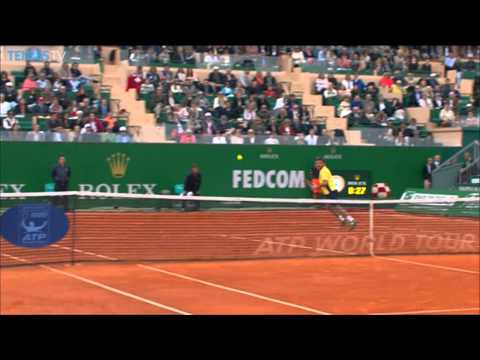Shows - Stanislas Wawrinka's delicate touch was on display against Roger Federer in this Hot Shot from Monte Carlo. Watch live matches on TennisTV.com.