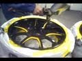 How to Paint Rims - Stripe Color Change