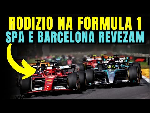 BOMBA NO CALENDÁRIO: DECISÃO DA F1 COLOCA CORRIDA EM SPA EM RODIZIO