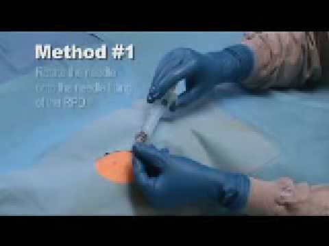 how to attach needle to syringe