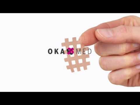 Gitterpflaster (Crosstape, Spiraltape, Kinesiotape, Tape, Akupunkturpflaster) - Infovideo