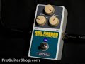 www.proguitarshop.com - MJM 3 Knob Brit Bender Fuzz The MJM Brit Bender was designed for sustain and gain with a tight bottom end. The 3 Knob britbender is voiced differently than the original. Giving a bigger, more round bottom end. The 3 Knob Bender gives less sustain but makes up for it in attitude. This version of the Brit Bender also features a Tone knob for added versatility yielding fuzz tones from dark and dreary to bright and cutting. The MJM 3 Knob Brit Bender Fuzz pedal is perfect for any rig, but really shines with single coils. MJM 3 Knob Brit Bender Fuzz * 3 Hand Selected Germanium Transistors * True Bypass * Tone Control