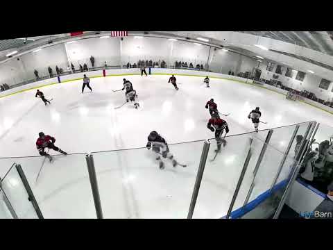 Saad 20 with the assist from below the goal line