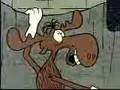 Bullwinkle's feet are tickled