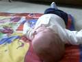 Landon rolling over