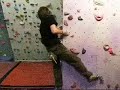 Kris Climbing at Avertical World in Dundee