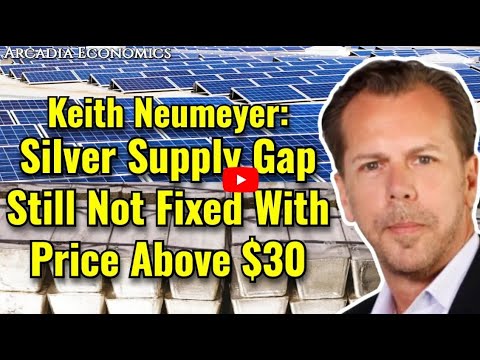 Keith Neumeyer: Silver Supply Gap Still Not Fixed Even With Price Above $30