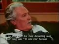 Mario Del Monaco in last Film interview