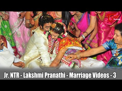 Jr. NTR, Jr. NTR Marriage, NTR Wedding, Jr. NTR weds Lakshmi Pranathi, Lakshmi Pranathi, Jr. NTR Wedding, NTR Wedding Ceremony, Jr. NTR Marriage Videos, Nandamuri Family, Nandamuri Vari Pelli Sandadi, Bala Krishna, Hari Krishna, Chandra Babu Naidu, Balakrishna Family, Nara Vari Family, Jr. NTR Marriage Latest News, Jr. NTR with Lakshmi Pranathi, Lakshmi Pranathi and Jr. NTR, Jr. NTR Pelli Sandadi, Telugu One, Tone TeluguOne