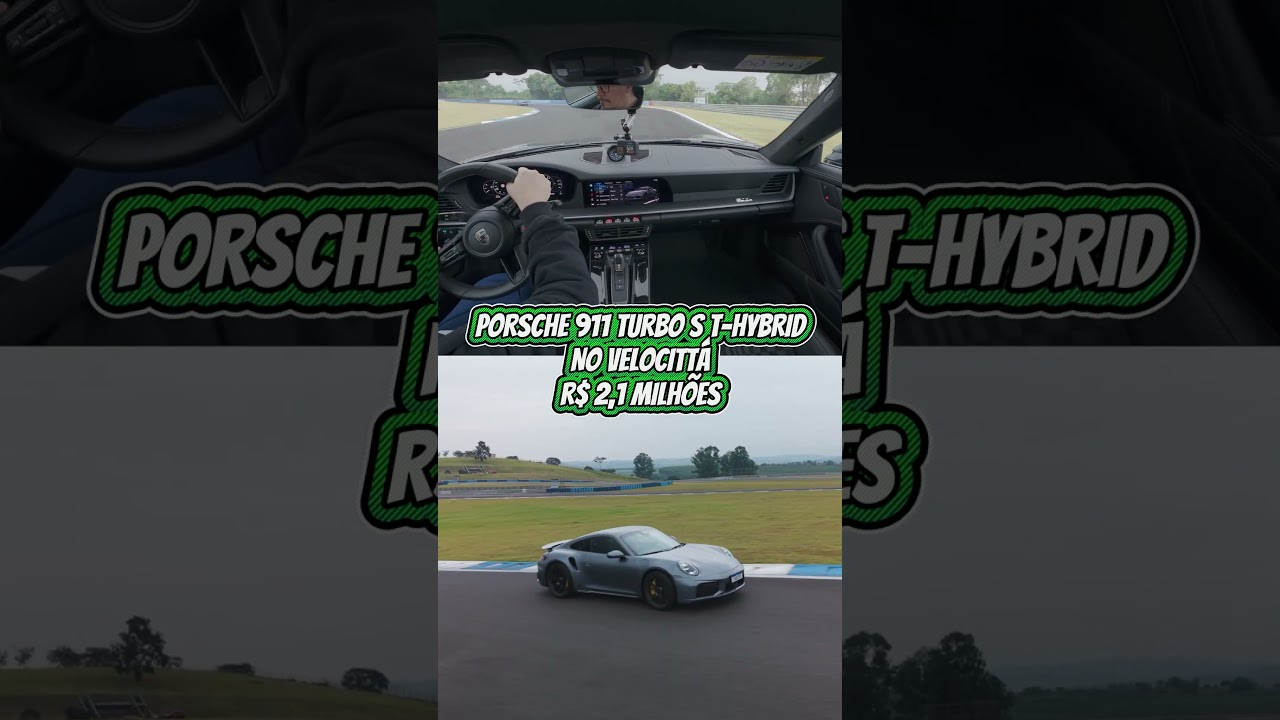ASMR Automotivo: O ronco do NOVO Porsche 911 Turbo S! 🎧🔥