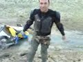 Husaberg stuck in mud hole Husaberg stuck in mud hole