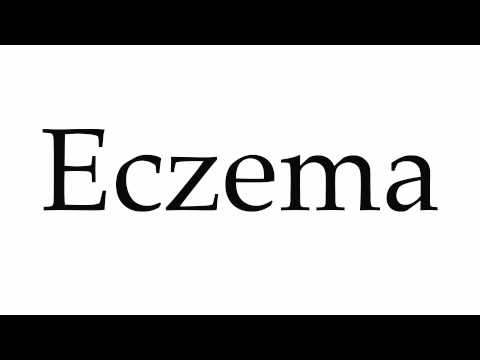 how to pronounce eczema
