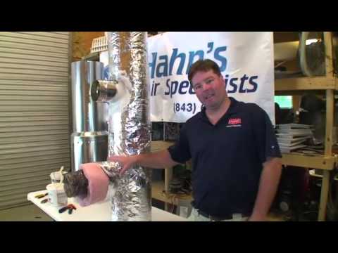 how to patch air duct